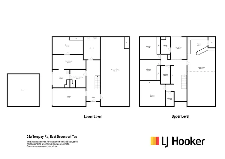 Floorplan of Homely house listing, 29A Torquay Road, East Devonport TAS 7310