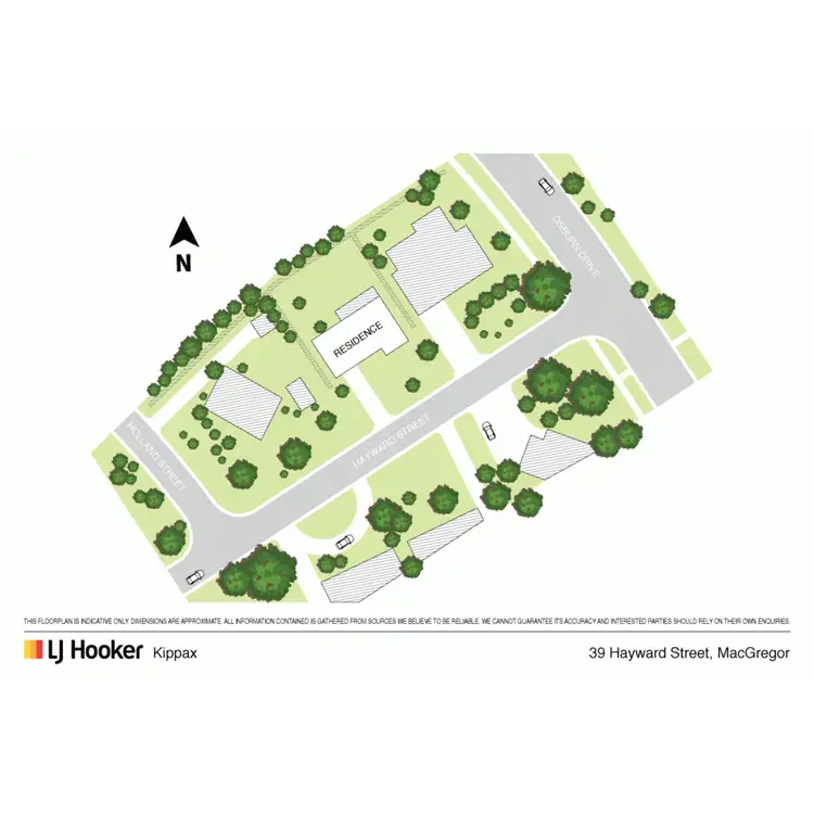 Floorplan of Homely house listing, 39 Hayward Street, Macgregor ACT 2615