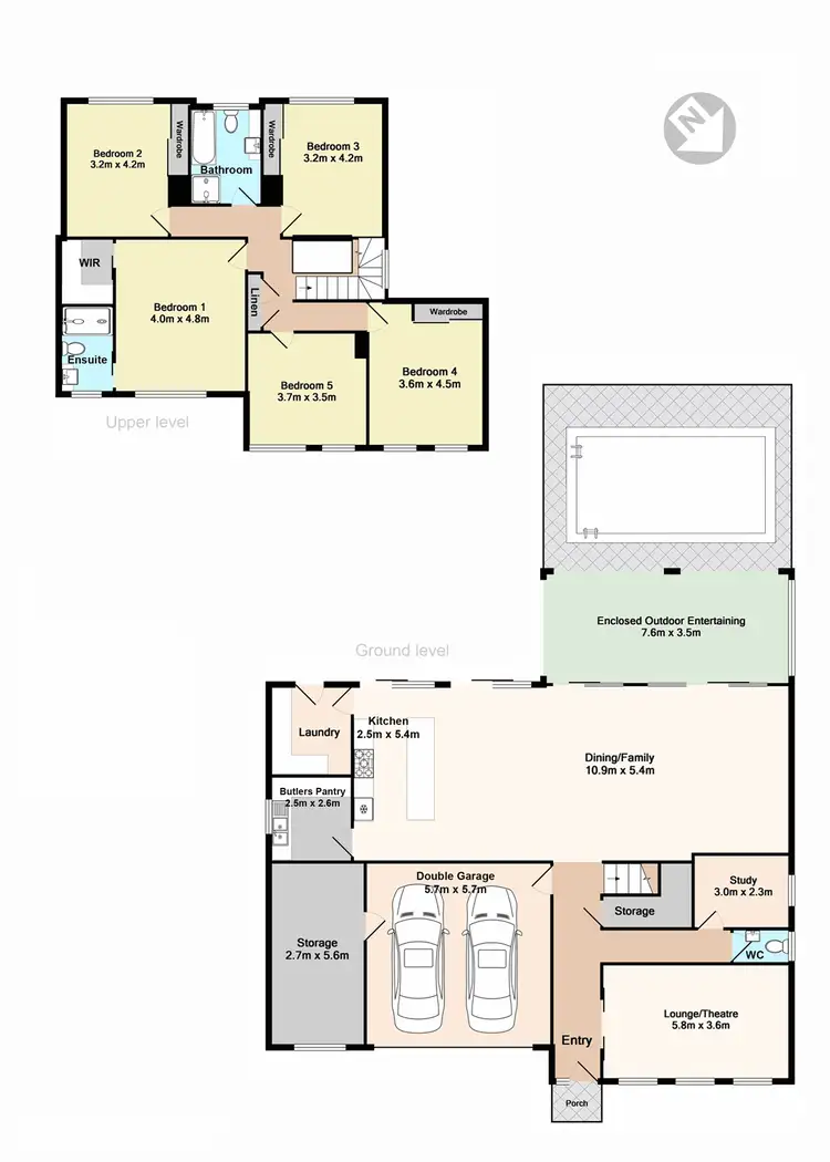 Floorplan of Homely house listing, 7 Ridgemont Close, Cherrybrook NSW 2126