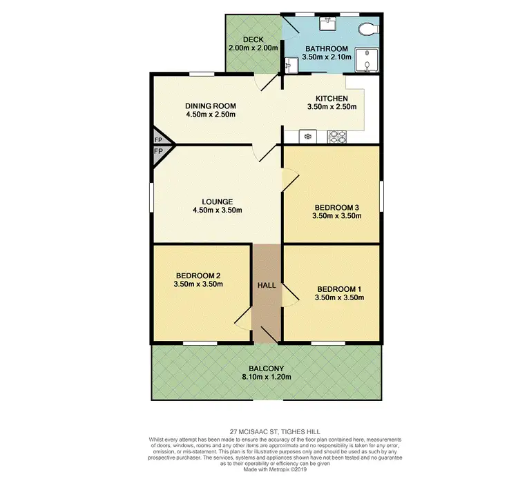 Floorplan of Homely house listing, 27 McIsaac Street, Tighes Hill NSW 2297