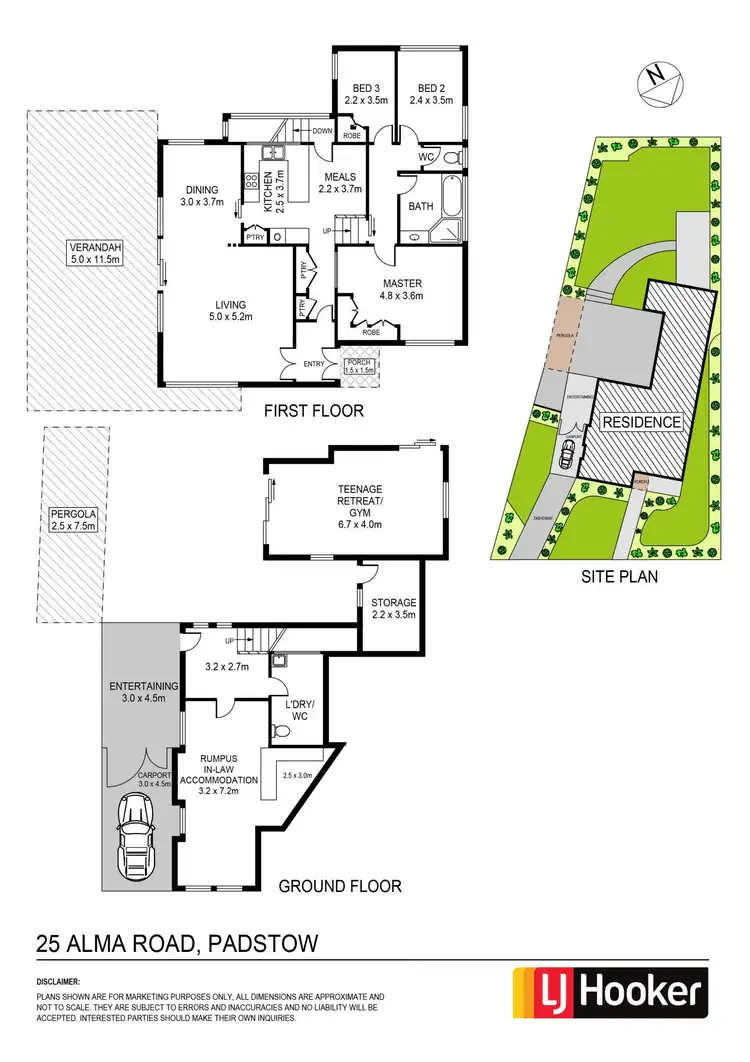 Floorplan of Homely house listing, 25 Alma Road, Padstow NSW 2211