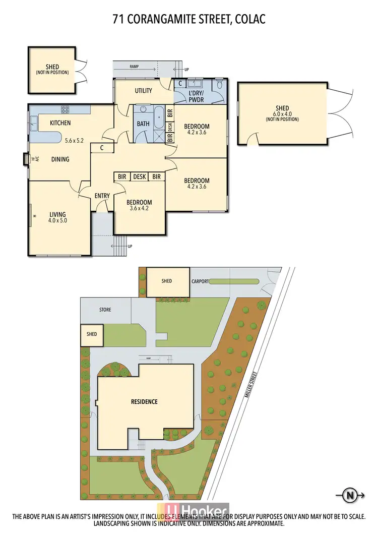 Floorplan of Homely house listing, 71 Corangamite Street, Colac VIC 3250