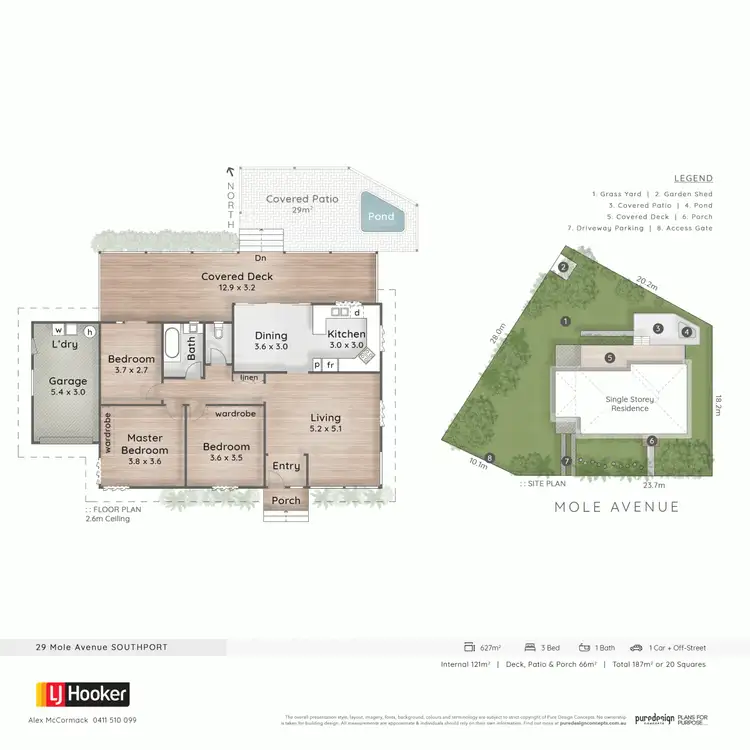 Floorplan of Homely house listing, 26 Mole Avenue, Southport QLD 4215