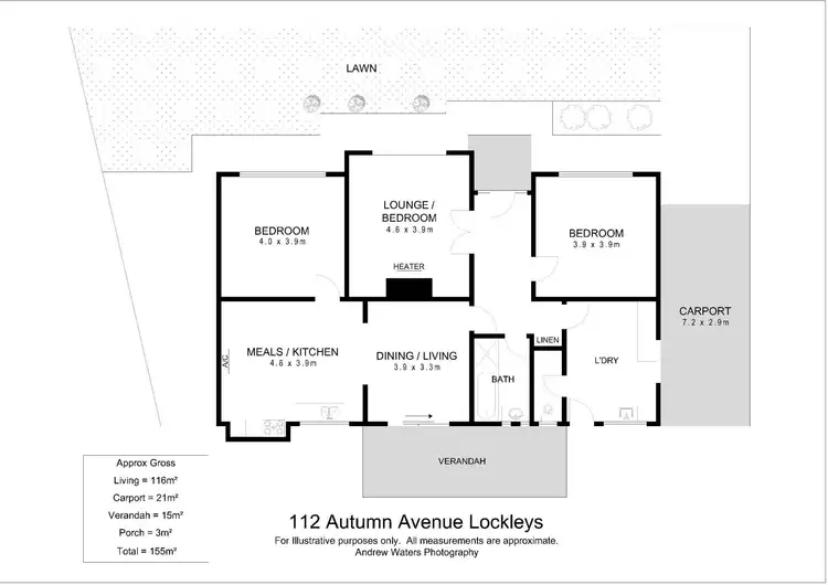 Floorplan of Homely house listing, 112 Autumn Avenue, Lockleys SA 5032