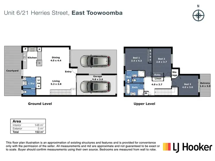 Floorplan of Homely unit listing, 6/21 Herries Street, East Toowoomba QLD 4350