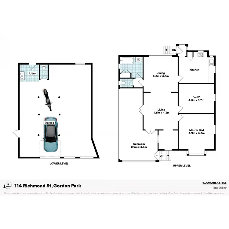 Floorplan of Homely house listing, 114 Richmond Street, Gordon Park QLD 4031