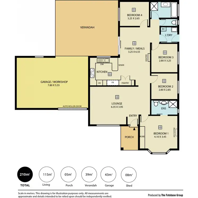 Floorplan of Homely house listing, 6 Paez Street, Paralowie SA 5108