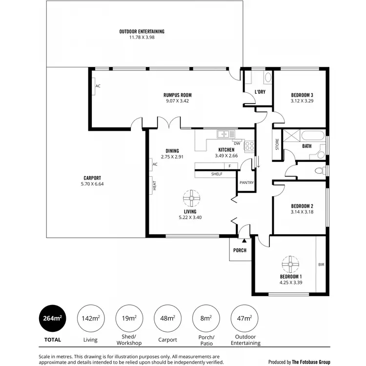 Floorplan of Homely house listing, 4 Forest Place, Rostrevor SA 5073