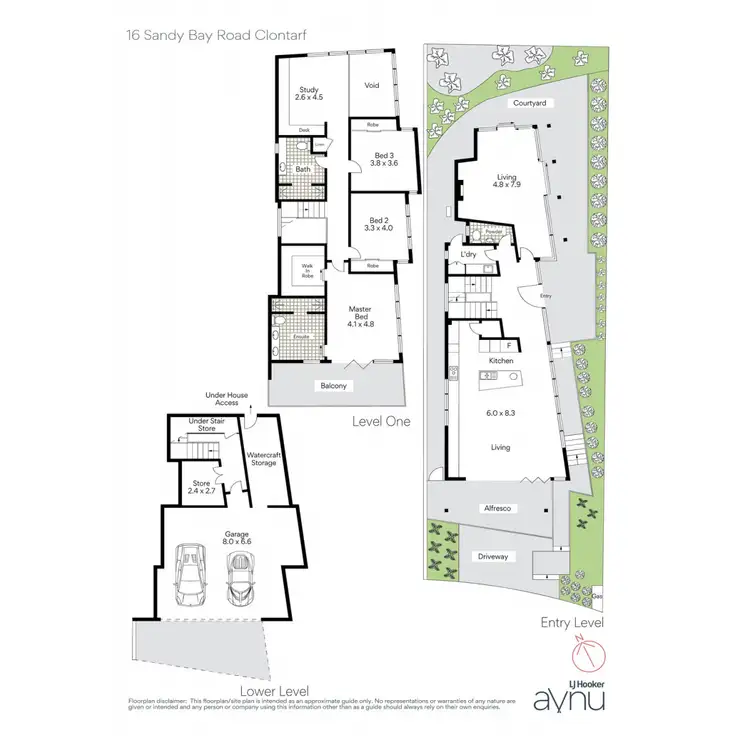Floorplan of Homely house listing, 16 Sandy Bay Road, Clontarf NSW 2093