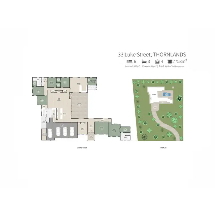 Floorplan of Homely house listing, 33 Luke Street, Thornlands QLD 4164