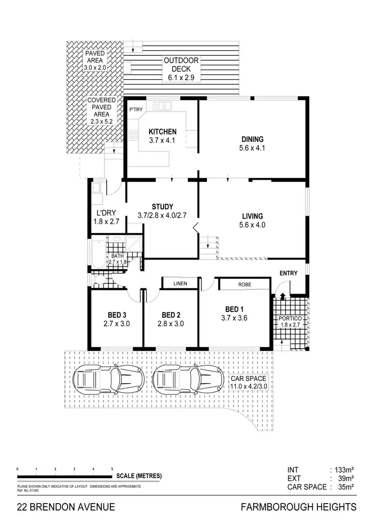 Floorplan of Homely house listing, 22 Brendon Avenue, Farmborough Heights NSW 2526