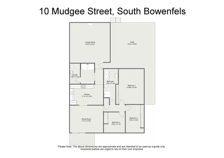 Floorplan of Homely house listing, 10 Mudgee Street, South Bowenfels NSW 2790