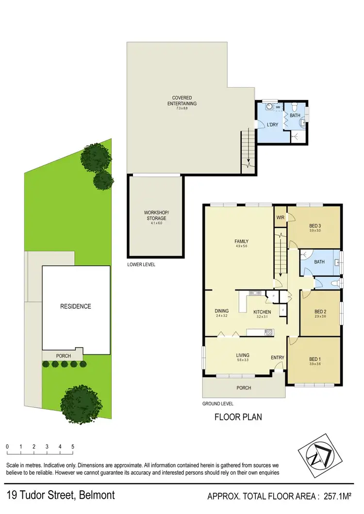 Floorplan of Homely house listing, 19 Tudor Street, Belmont NSW 2280