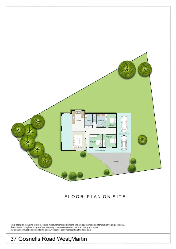 Floorplan of Homely house listing, 37 Gosnells Road West, Martin WA 6110