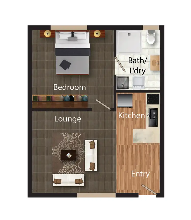 Floorplan of Homely unit listing, 5/22 Mowatt Street, Queanbeyan NSW 2620