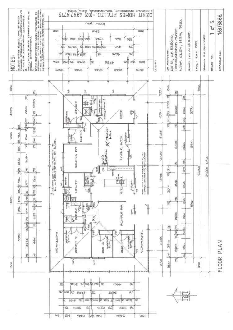 Floorplan of Homely house listing, 79 Thoroughbred Close, Nana Glen NSW 2450