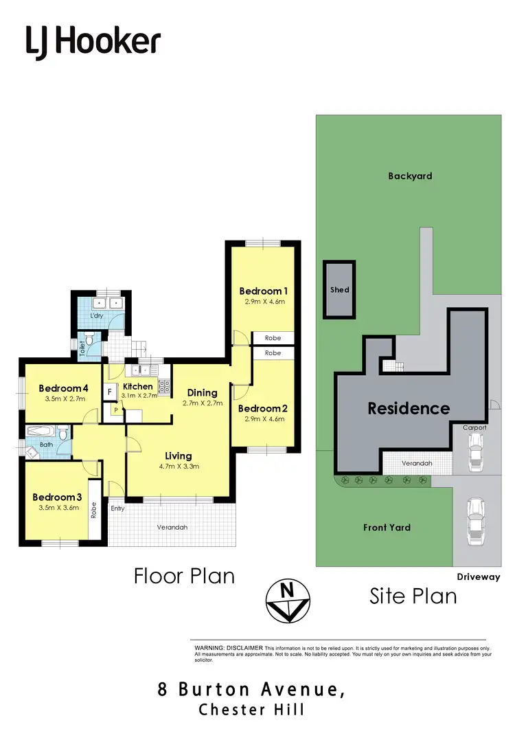 Floorplan of Homely house listing, 8 Burton Avenue, Chester Hill NSW 2162