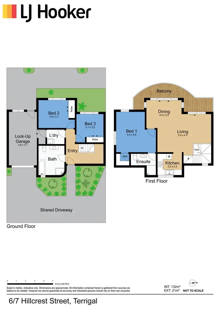 Floorplan of Homely townhouse listing, 6/7 Hillcrest Street, Terrigal NSW 2260