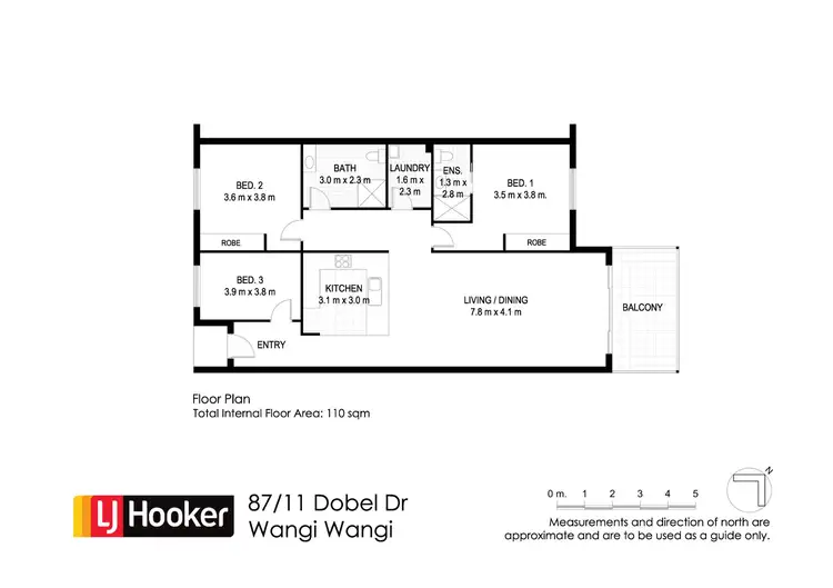 Floorplan of Homely house listing, 87/11 Dobell Drive, Wangi Wangi NSW 2267