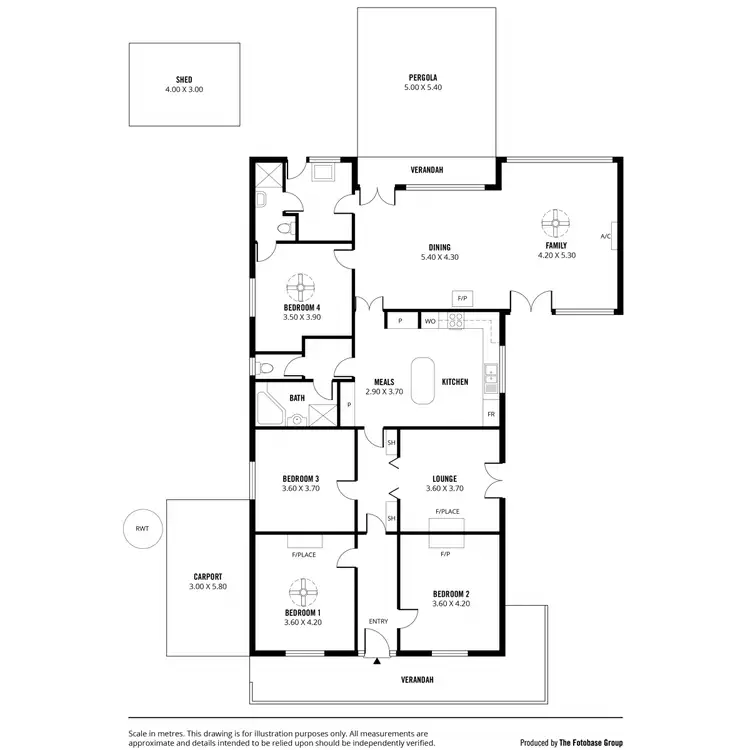 Floorplan of Homely house listing, 44 Second Avenue, Payneham South SA 5070