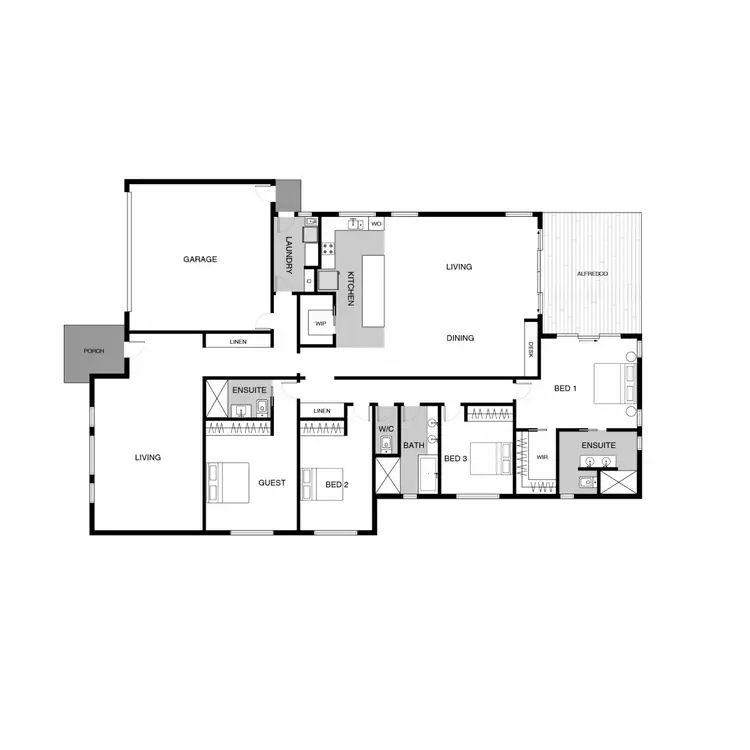 Floorplan of Homely house listing, 12 Trask Street, Coombs ACT 2611