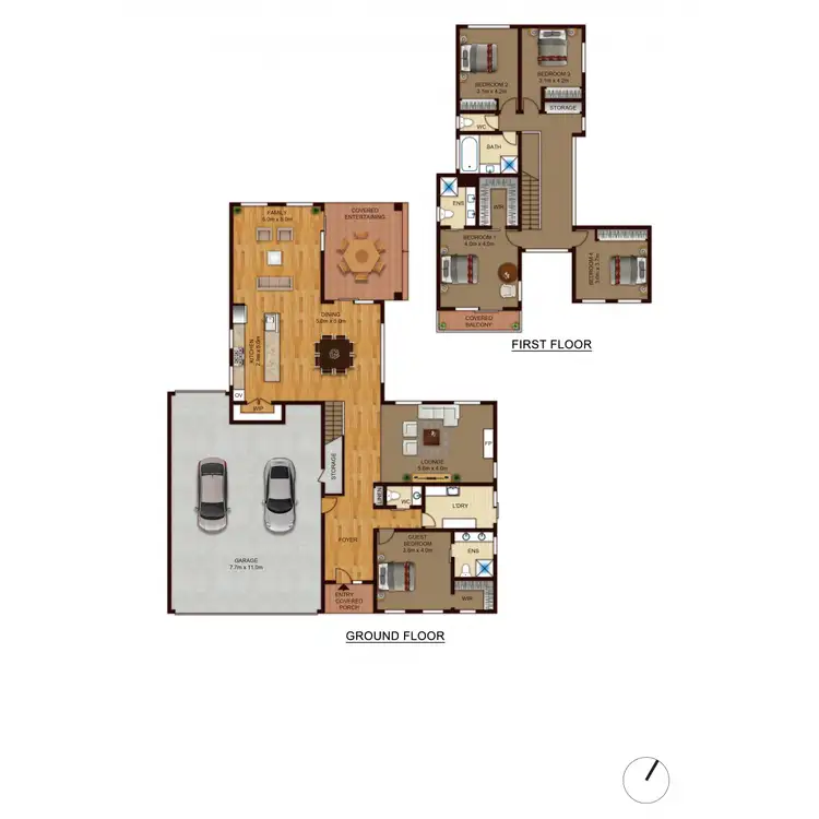 Floorplan of Homely house listing, 31 Guilfoyle Street, Yarralumla ACT 2600