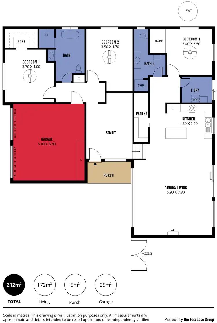 Floorplan of Homely house listing, 10 Anna Court, Normanville SA 5204