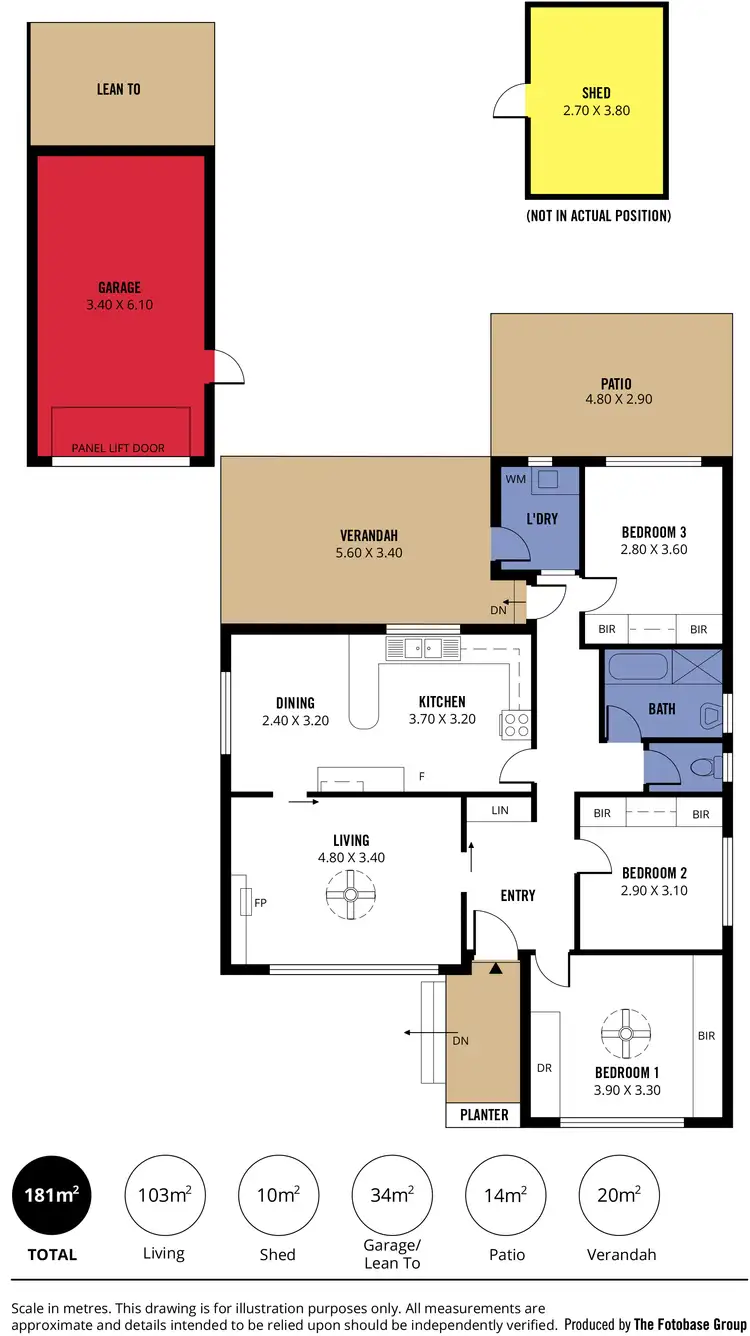 Floorplan of Homely house listing, 37 Maturin Avenue, Christies Beach SA 5165