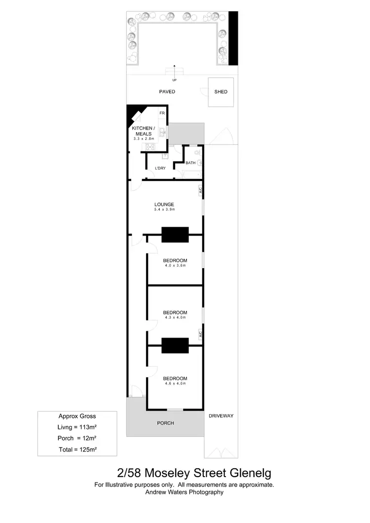 Floorplan of Homely house listing, 2/58 Moseley Street, Glenelg South SA 5045
