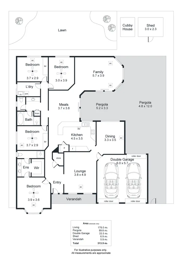Floorplan of Homely house listing, 116 Parkway Circuit, Parafield Gardens SA 5107