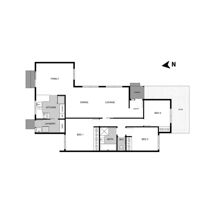 Floorplan of Homely house listing, 58 Jabanungga Avenue, Ngunnawal ACT 2913