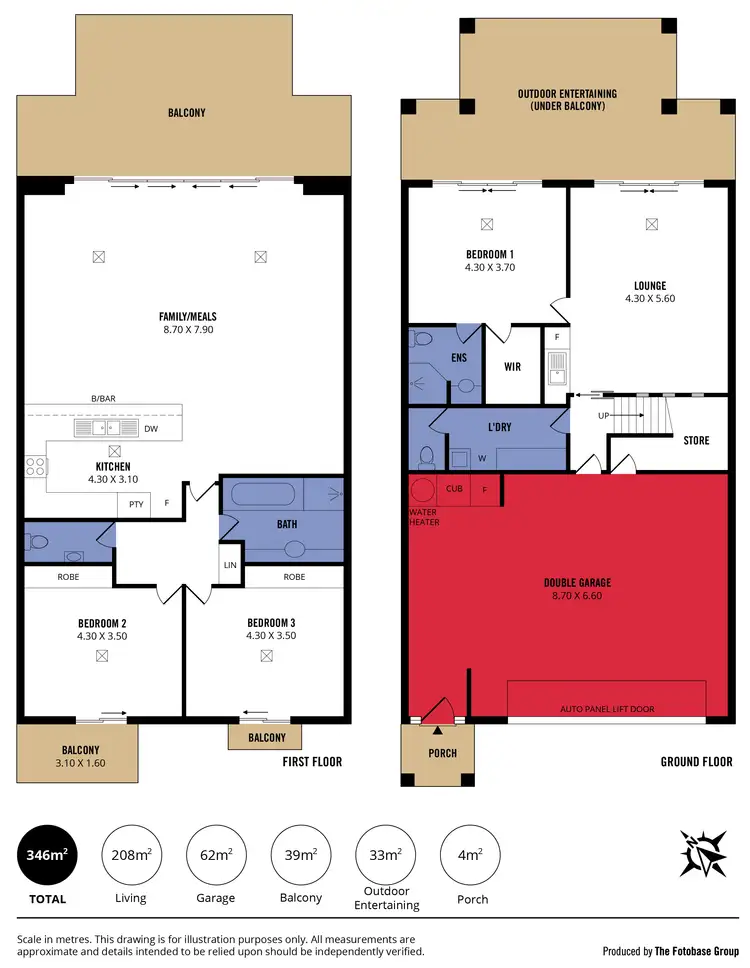 Floorplan of Homely house listing, 35 Ventura Place, Hindmarsh Island SA 5214