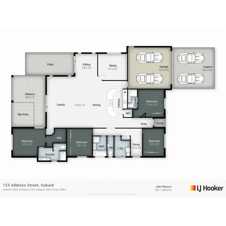 Floorplan of Homely house listing, 11 Wunburra Circle, Pacific Pines QLD 4211