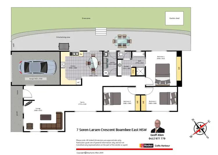 Floorplan of Homely house listing, 7 Soren Larsen Crescent, Boambee East NSW 2452