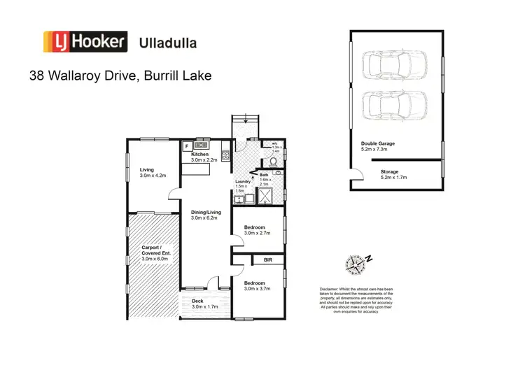 Floorplan of Homely house listing, 38 Wallaroy Drive, Burrill Lake NSW 2539