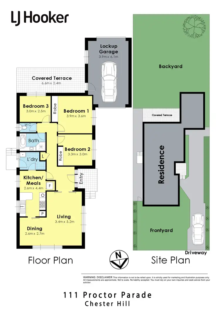 Floorplan of Homely house listing, 111 Proctor Parade, Chester Hill NSW 2162