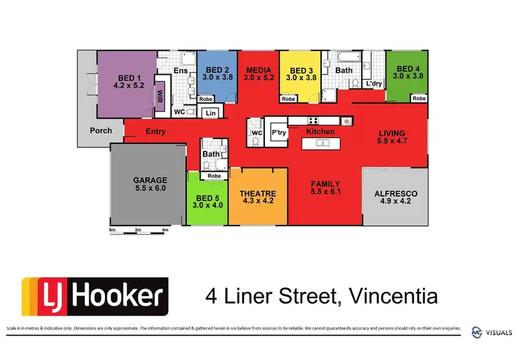 Floorplan of Homely house listing, 4 Liner Street, Vincentia NSW 2540