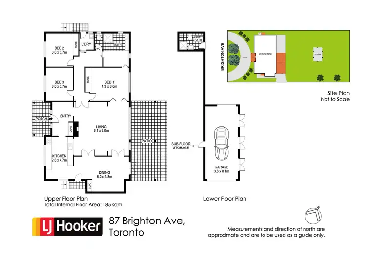Floorplan of Homely house listing, 87 Brighton Avenue, Toronto NSW 2283