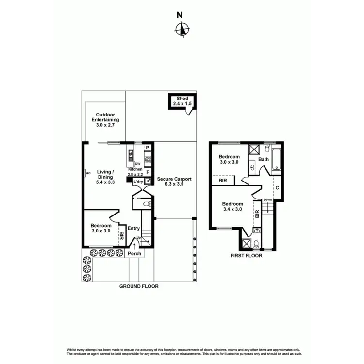 Floorplan of Homely house listing, 3 Banjo Close, Wollert VIC 3750