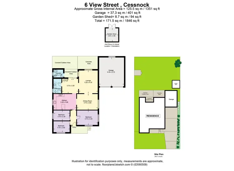 Floorplan of Homely house listing, 6 View Street, Cessnock NSW 2325