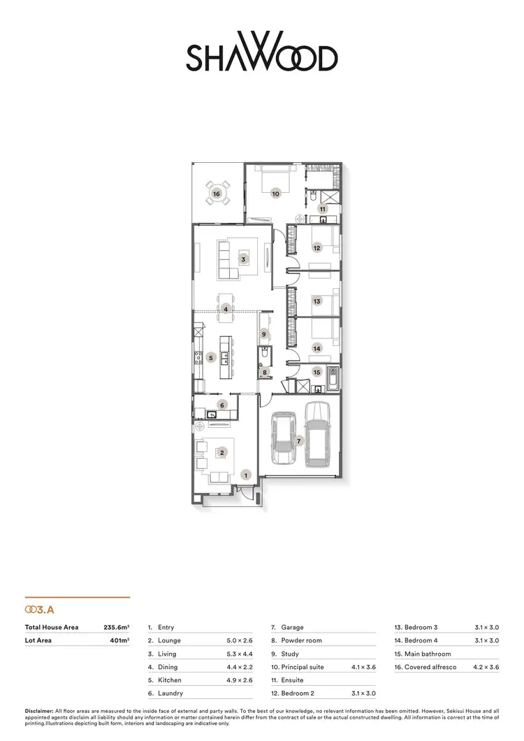 Floorplan of Homely house listing, 6 Jindalee St, Gledswood Hills NSW 2557