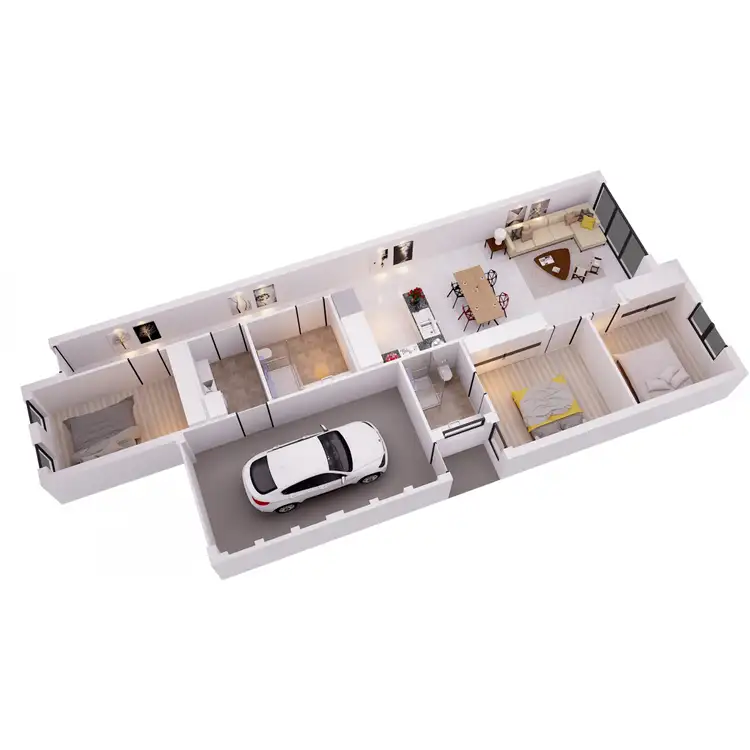 Floorplan of Homely house listing, 54 Fortitude Drive, Craigieburn VIC 3064