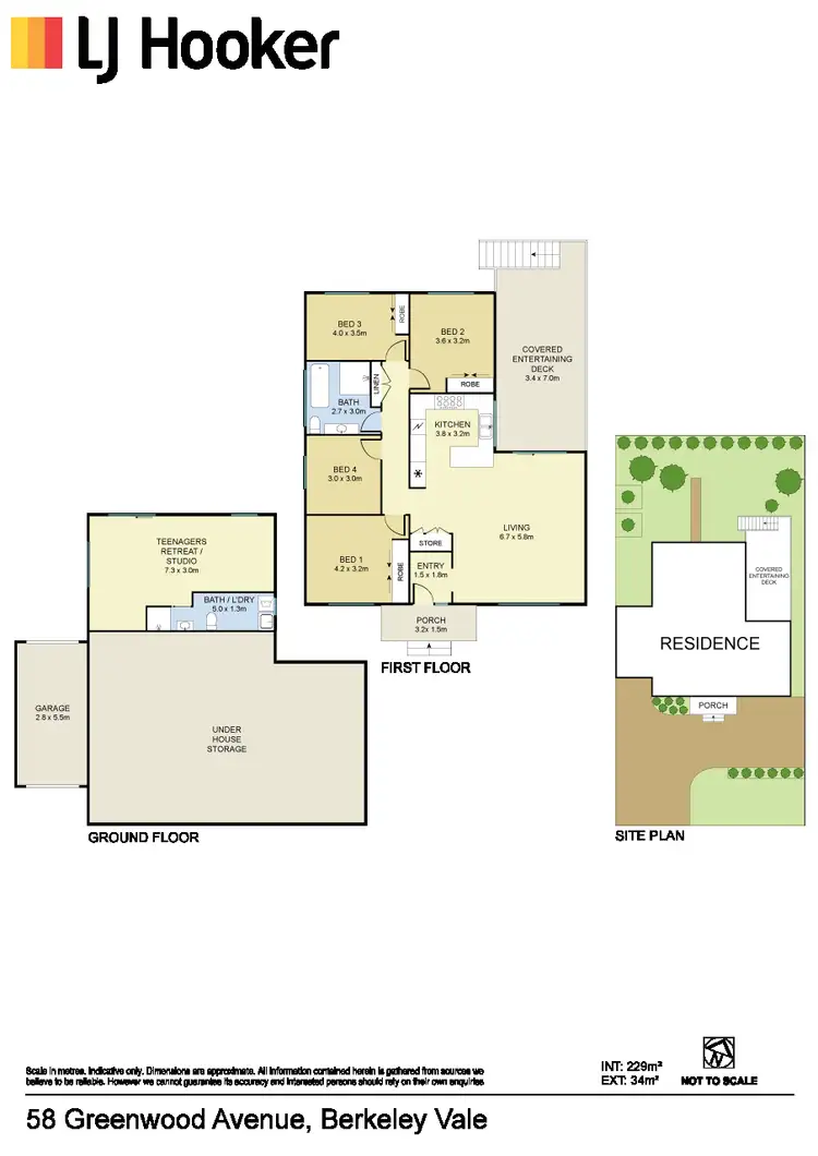 Floorplan of Homely house listing, 58 Greenwood Ave, Berkeley Vale NSW 2261