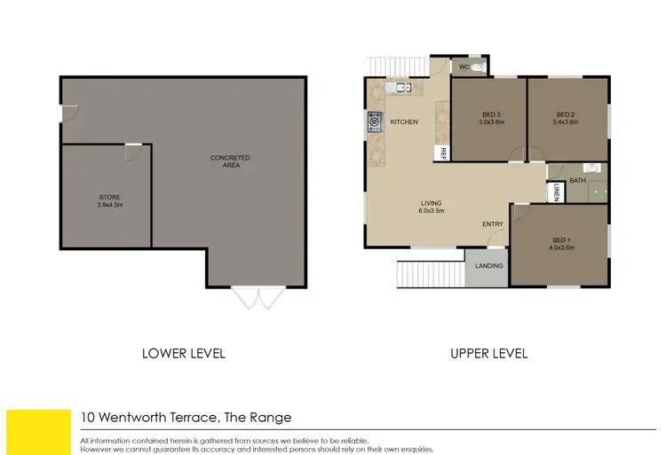 Floorplan of Homely house listing, 10 Wentworth Terrace, The Range QLD 4700