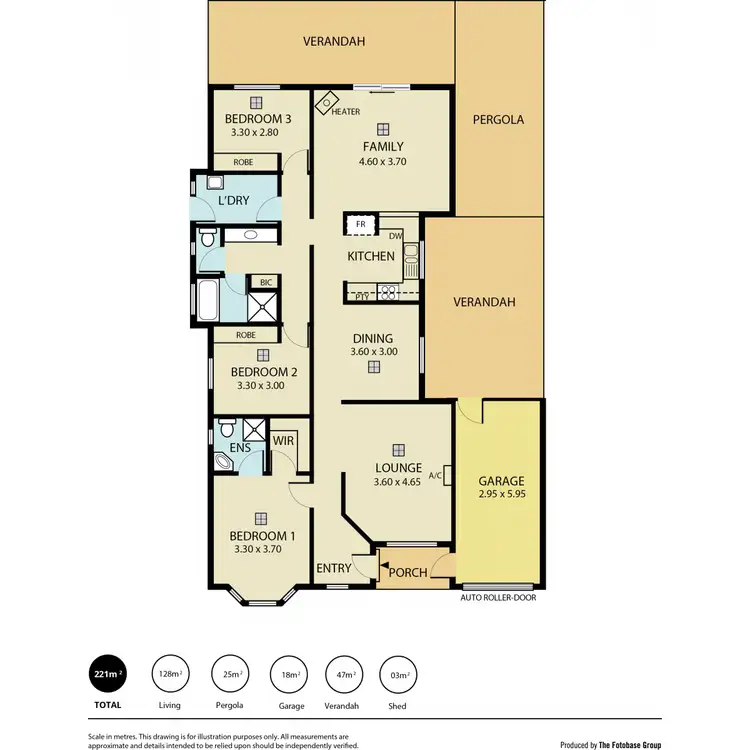 Floorplan of Homely house listing, 19 Castle Hill Place, Golden Grove SA 5125