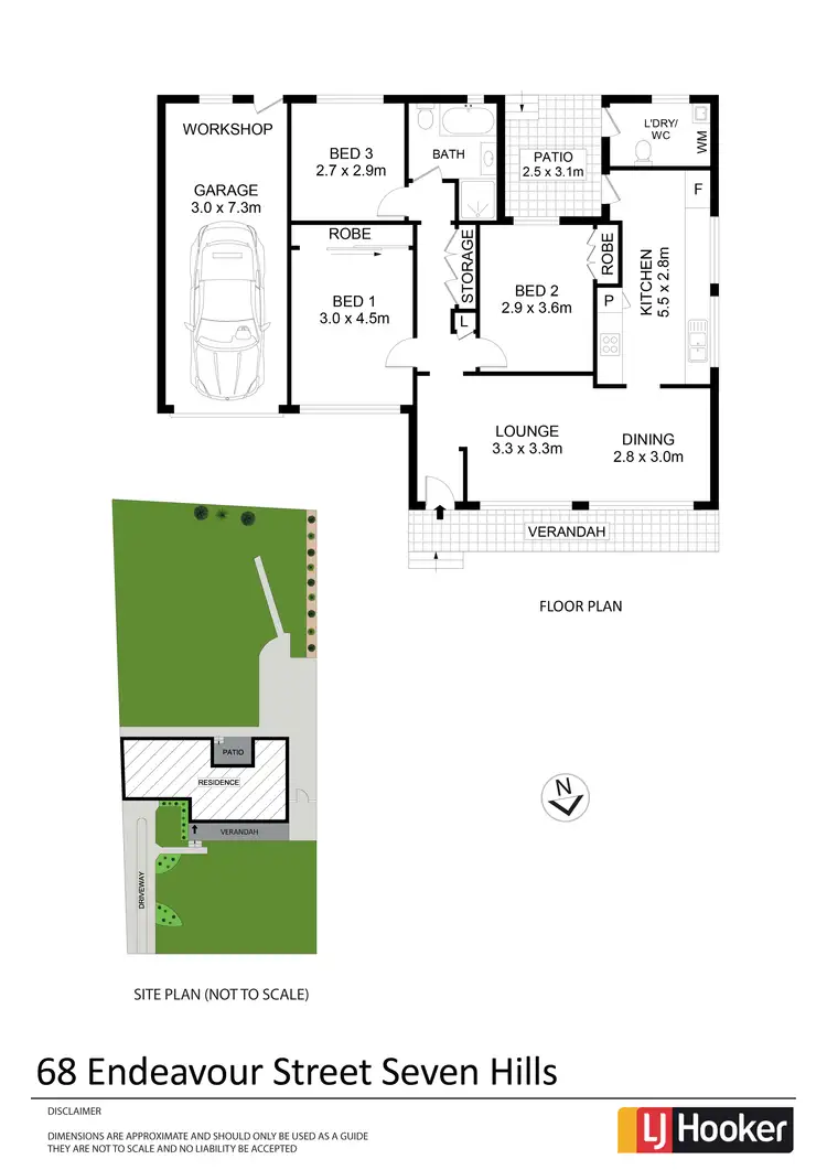 Floorplan of Homely house listing, 68 Endeavour Street, Seven Hills NSW 2147