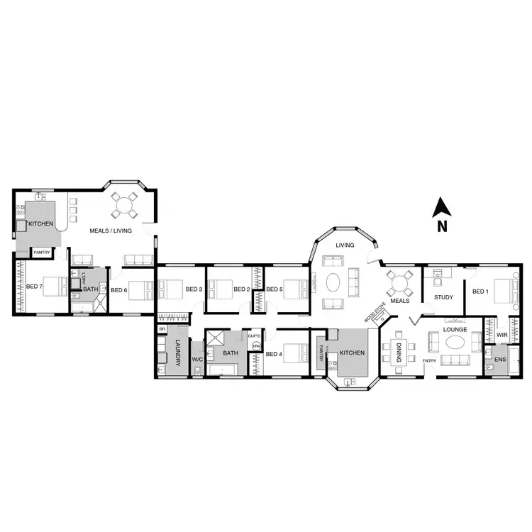 Floorplan of Homely house listing, 8 Davis Circuit, Murrumbateman NSW 2582
