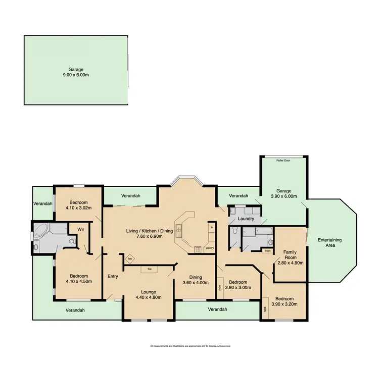 Floorplan of Homely rural property listing, 62 Fuller West Road, Victor Harbor SA 5211