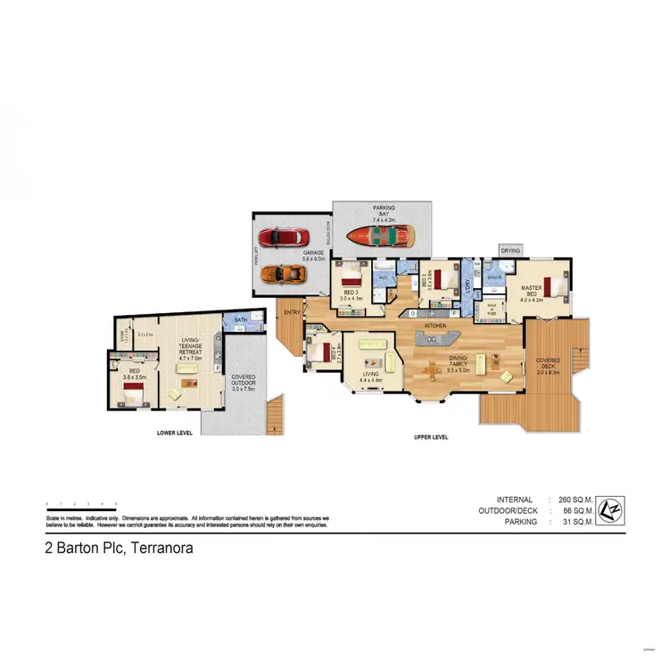Floorplan of Homely house listing, 2 Barton Place, Terranora NSW 2486
