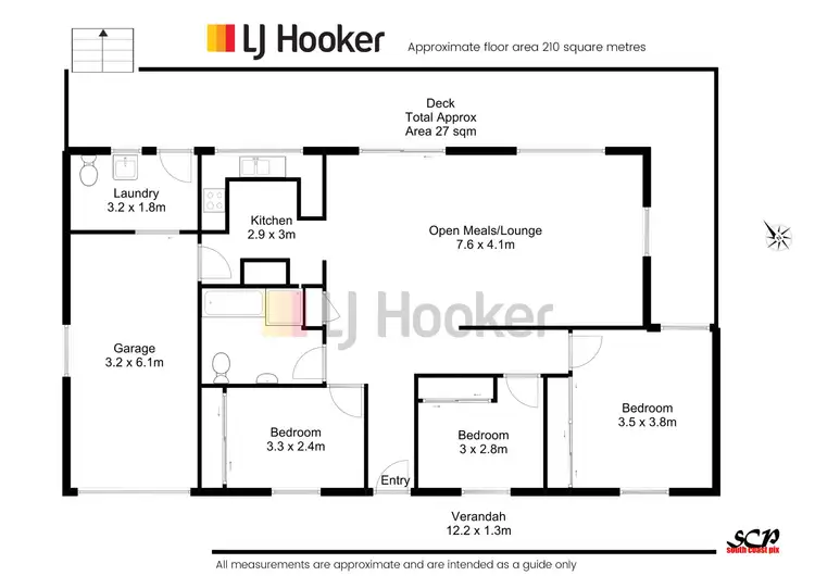 Floorplan of Homely house listing, 22 Karoola Crescent, Surfside NSW 2536